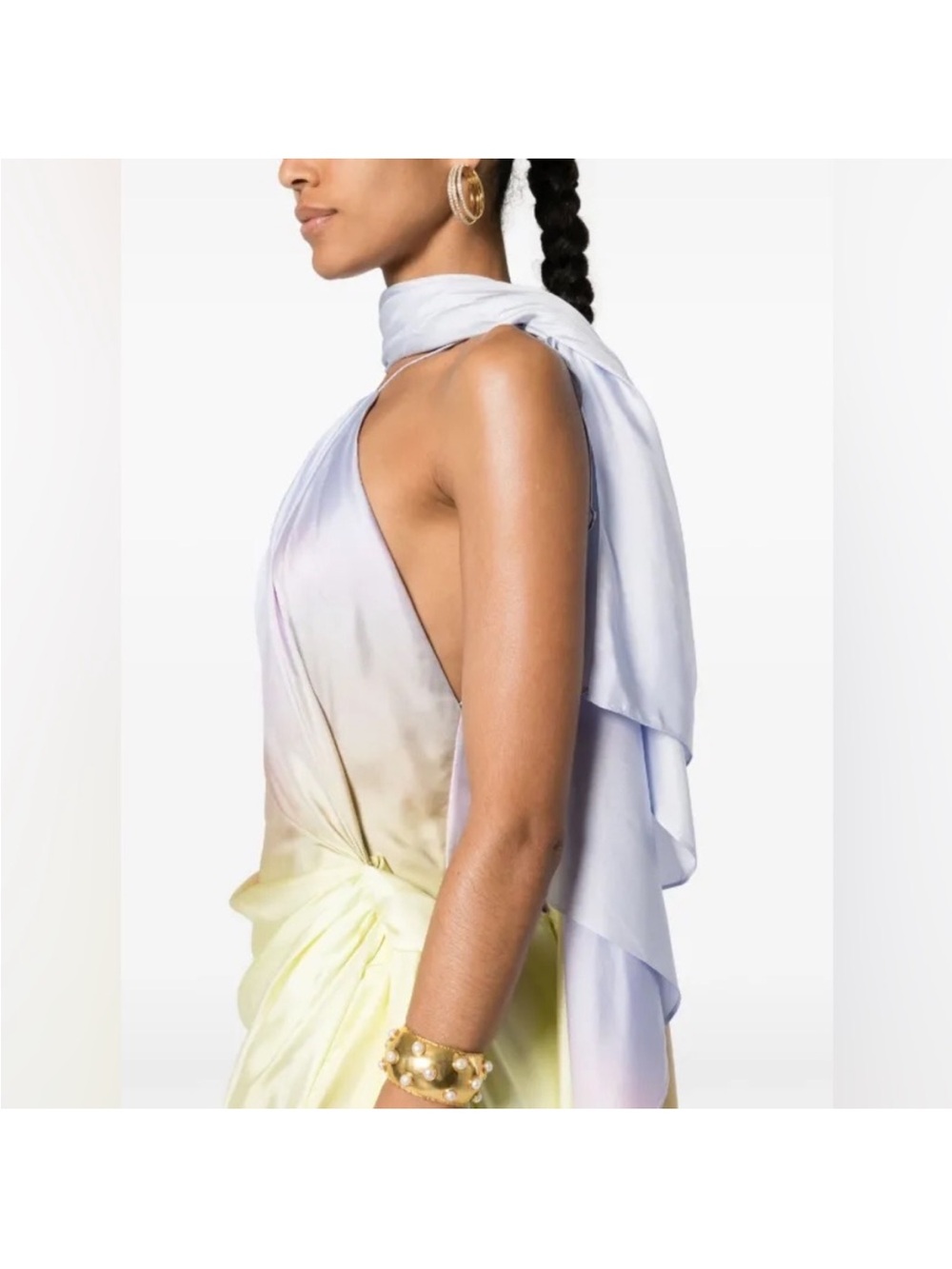Zimmermann Silk Harmony Scarf Midi Dress NWT - Picture 3 of 7